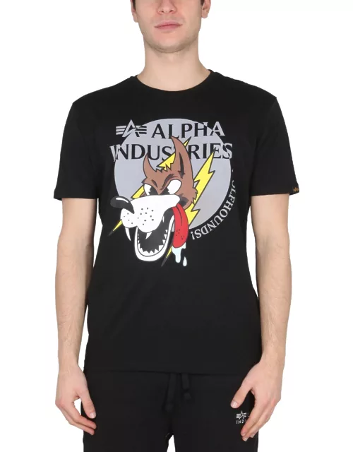 alpha industries wolfhounds t-shirt