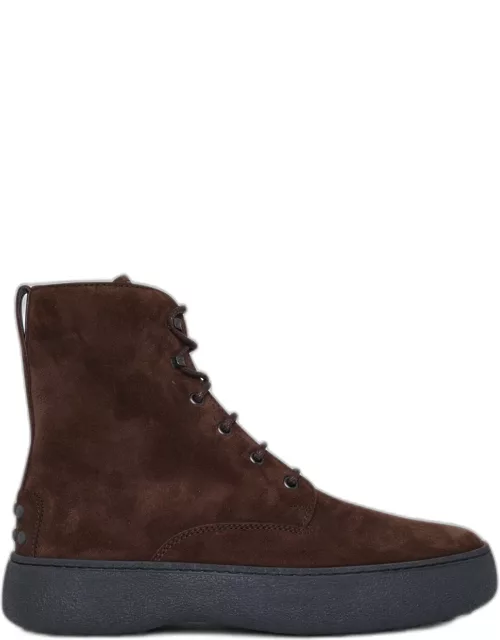 TOD'S Suede Lace-Up Boot