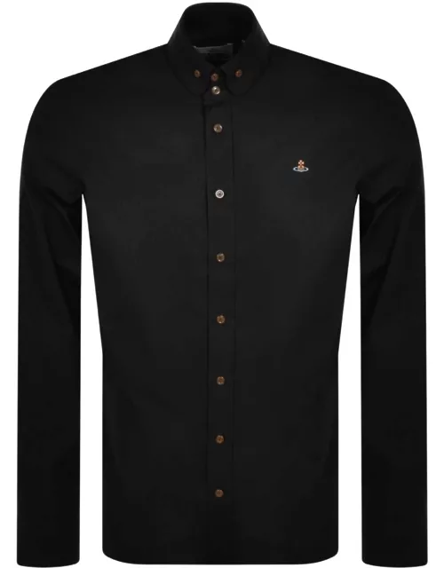 Vivienne Westwood Slim Long Sleeved Shirt Black