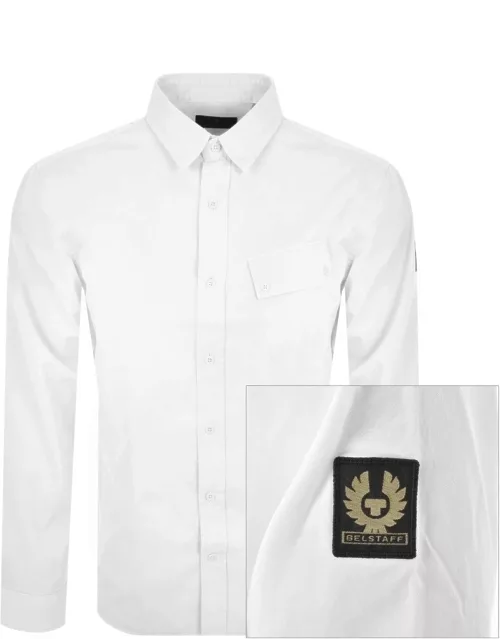 Belstaff Long Sleeved Pitch Shirt White