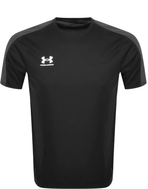 Under Armour Challenger Logo T Shirt Black