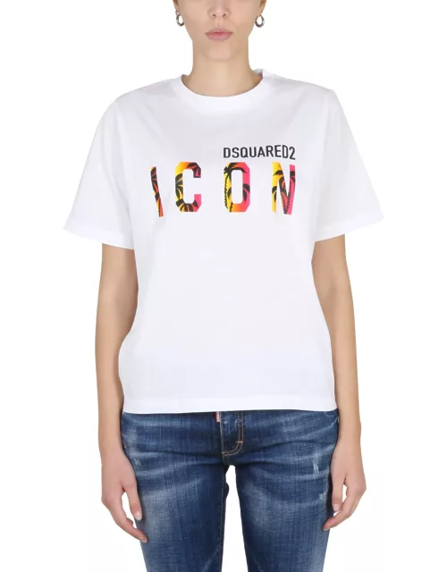 dsquared sunset easy icon t-shirt