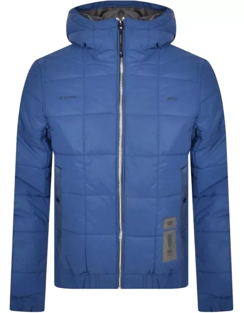 G Star Raw Meefic Quilted Jacket Blue