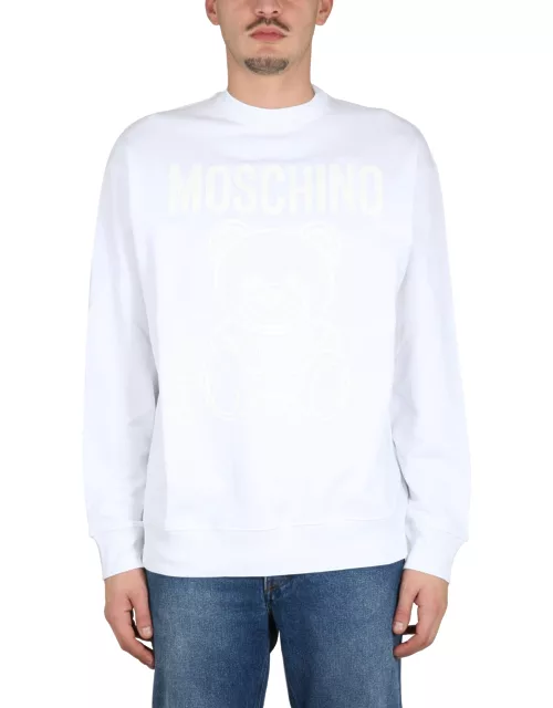 moschino teddy sweatshirt