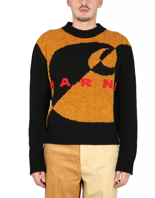 marni x carhartt wip wool and silk sweater