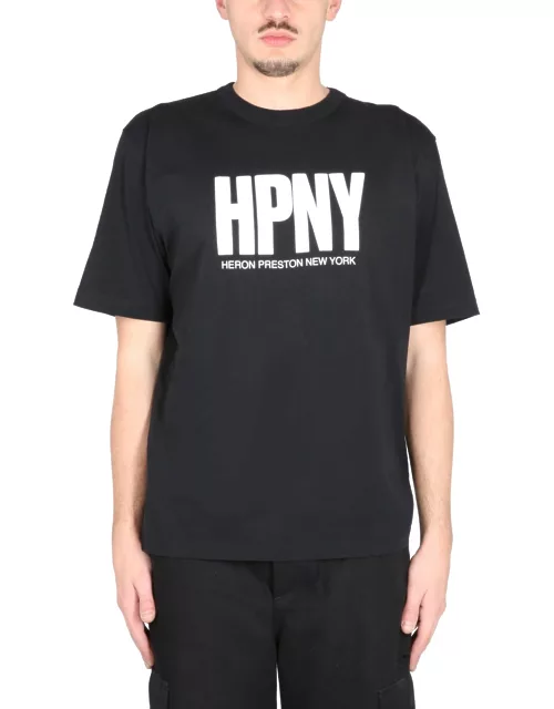 heron preston t-shirt "hpny"