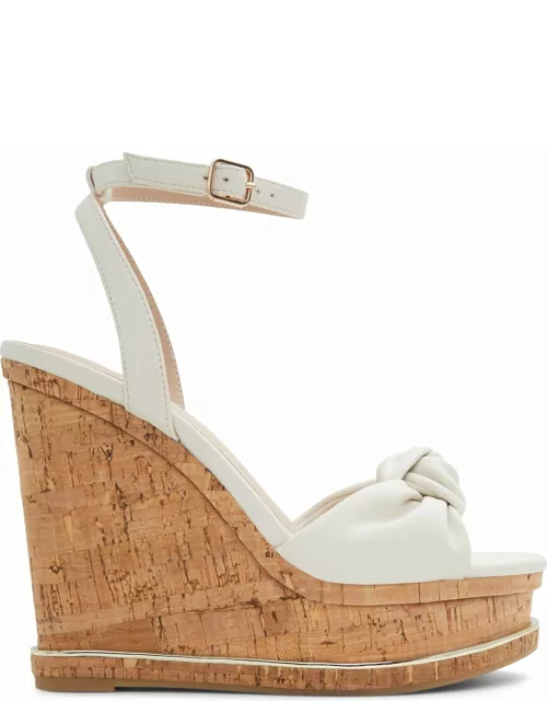 ALDO Barykin - Women's Wedge Sandals - White