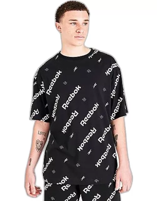 Men's Reebok Identity All-Over Print Short-Sleeve T-Shirt
