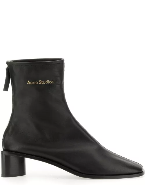 acne studios leather boot
