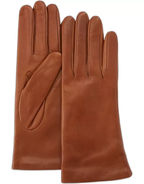 Cashmere-Lined Napa Leather Glove