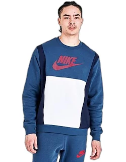 Men's Nike Sportswear Hybrid Fleece Crewneck Sweatshirt