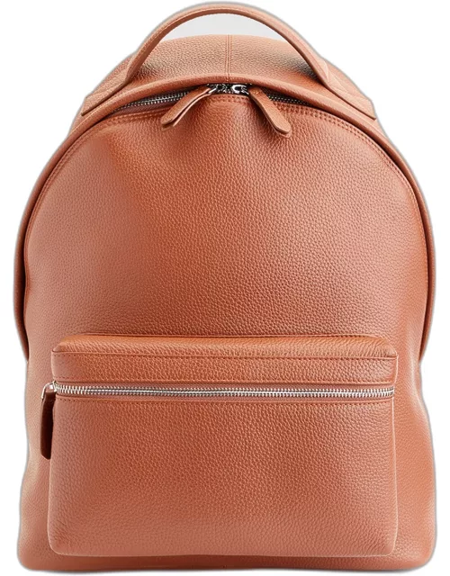 Personalized Leather Executive Backpack