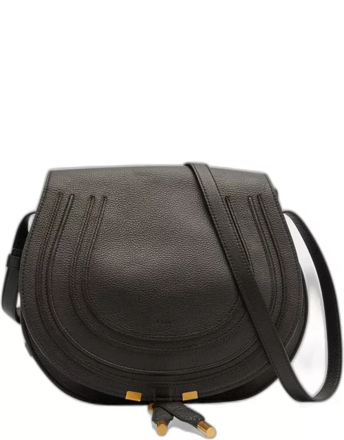 Marcie Medium Crossbody Bag in Grained Leather