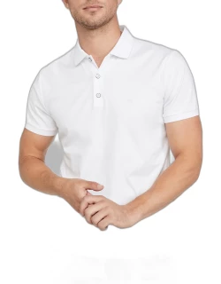Men's Interlock Cotton Polo Shirt