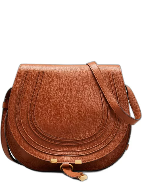 Marcie Medium Crossbody Bag in Grained Leather
