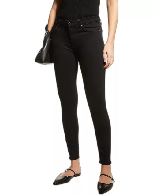 The Ankle Skinny Jeans, Black