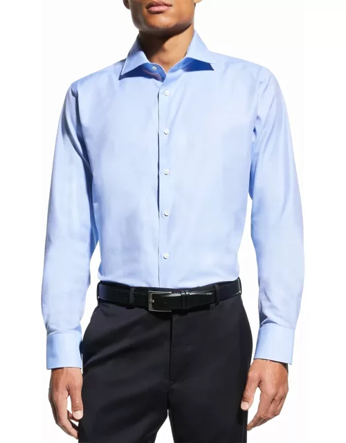 Men's Wrinkle-Resistant Solid Dress Shirt