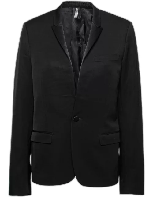 Dior Black Wool Long Sleeve Blazer