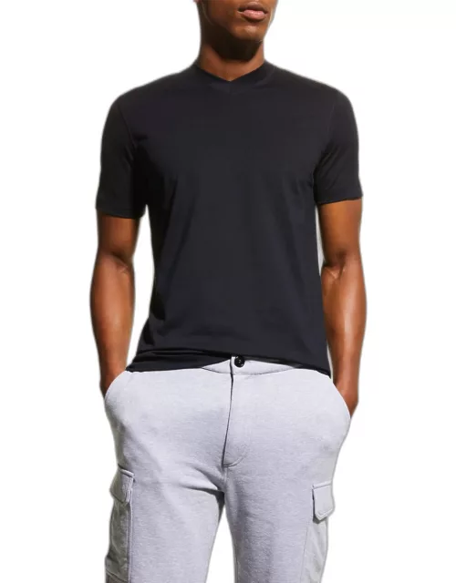 Men's Basic-Fit V-Neck T-Shirt