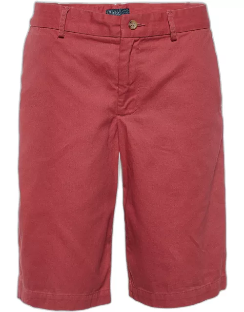 Polo Ralph Lauren Burnt Red Denim Shorts