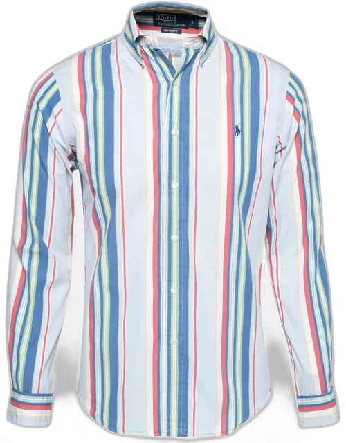 Polo Ralph Lauren Multicolor Striped Cotton Button Down Shirt