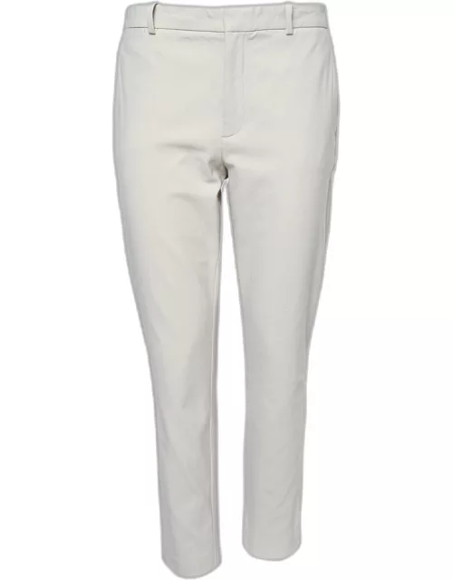 Polo Ralph Lauren Grey Cotton Tailored Trousers