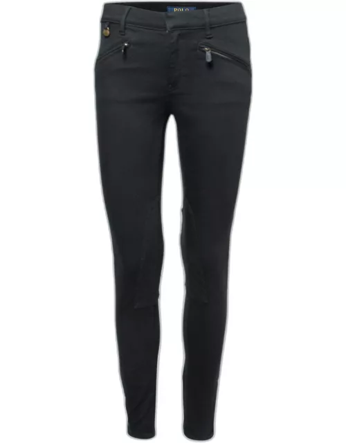 Polo Ralph Lauren Black Denim Jeans M Waist 28"