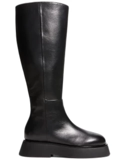 Rosa Calfskin Tall Zip Boot