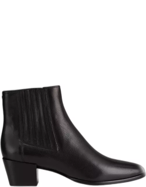 Rover Leather Ankle Bootie