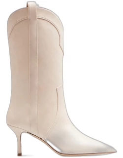 Paloma Leather Stiletto Western Boot