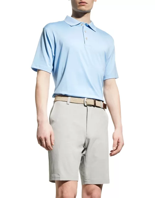 Men's Stretch-Jersey Polo Shirt