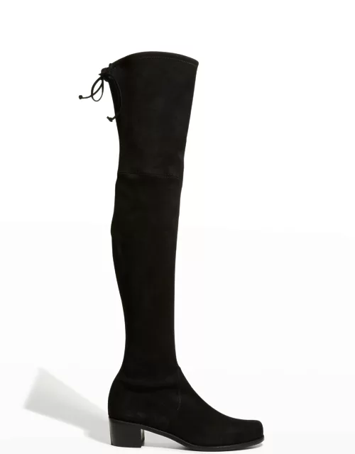 Tieland Suede Over-The-Knee Boot
