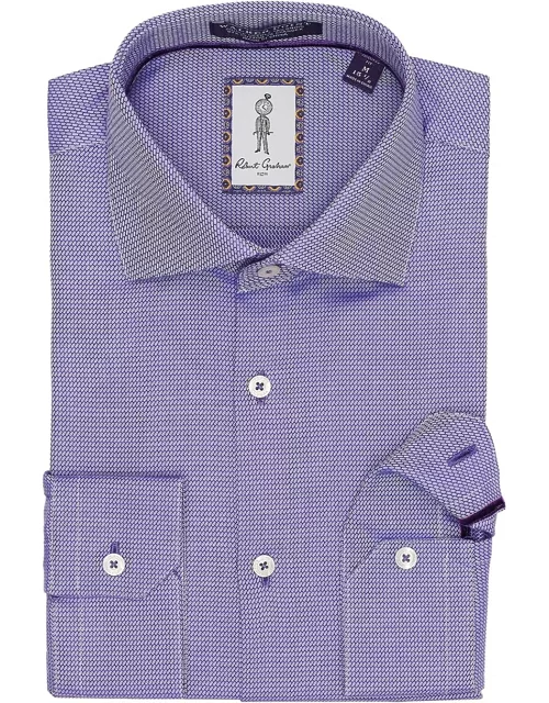 Men's Roscoe Mini-Print Dress Shirt