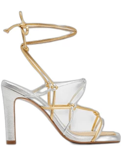 Camille High-Heel Knotted Sandal