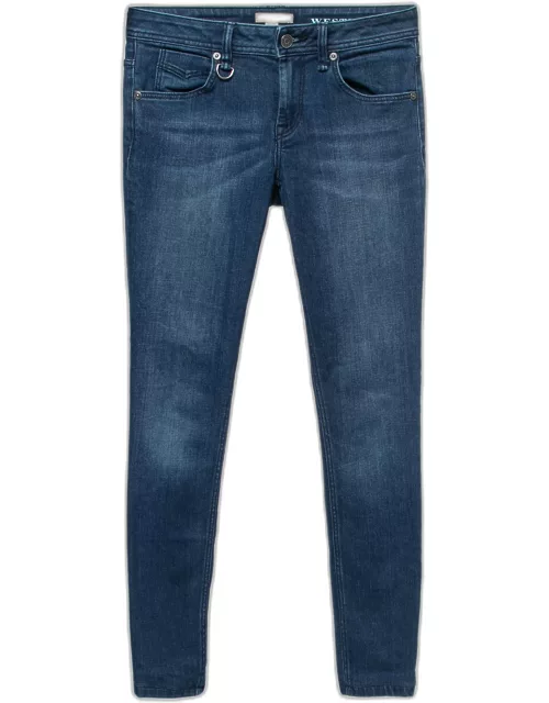 Burberry Brit Blue Denim Westbourne Skinny Ankle Jeans S Waist 28"