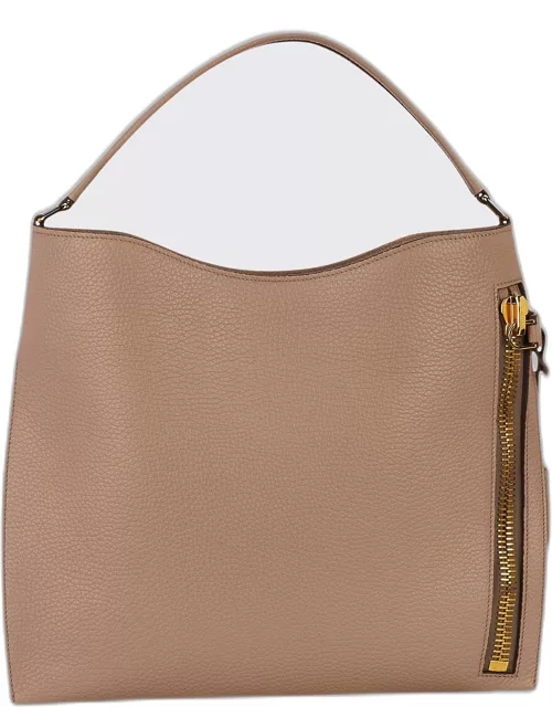 Alix Hobo Small in Grained Leather