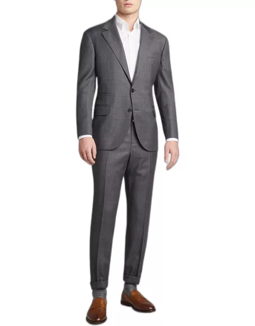 Men's 110s Wool Two-Piece Suit
