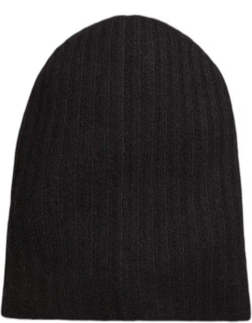 Men's Cashmere Slouchy Beanie Hat