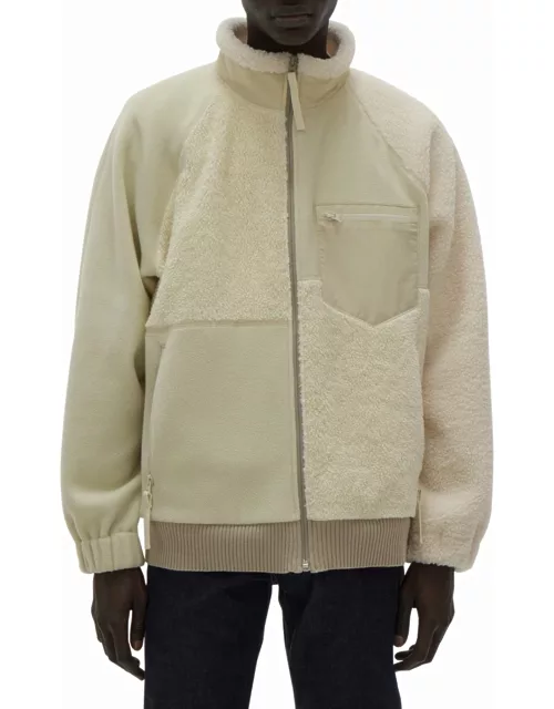 Men's Patchwork Fleece Jacket