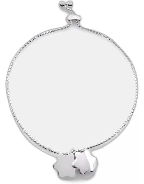 Montblanc Snow Cap Mother of Pearl Sterling Silver Bracelet