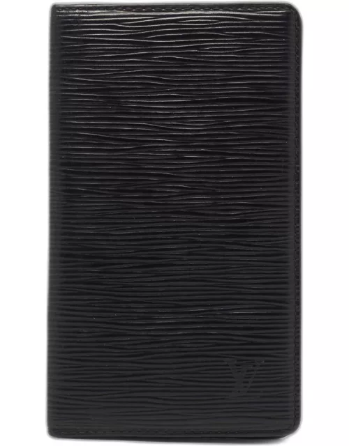 Louis Vuitton Black Epi Leather Bifold Long Wallet