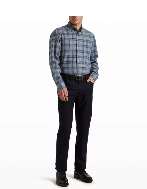 Men's 5-Pocket Wool Trouser