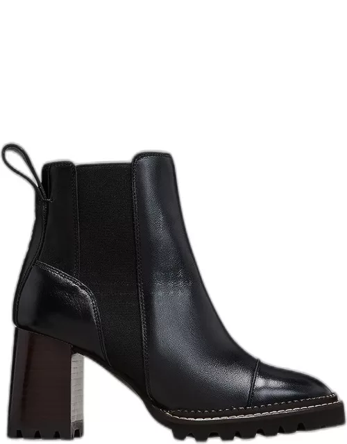 Mallory Leather Chelsea Bootie