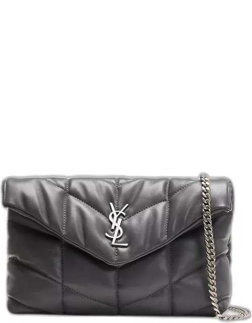 Lou Puffer Toy YSL Crossbody Bag in Quilted Leather