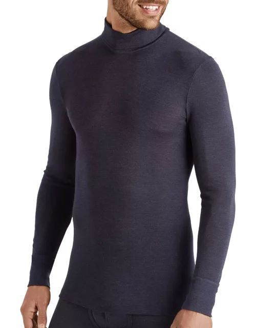 Men's Wool-Silk Turtleneck T-Shirt