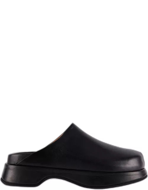 Hygge Leather Mule Clog