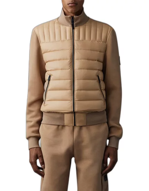 Men's Collin Knit/Quilted Down Combo Jacket