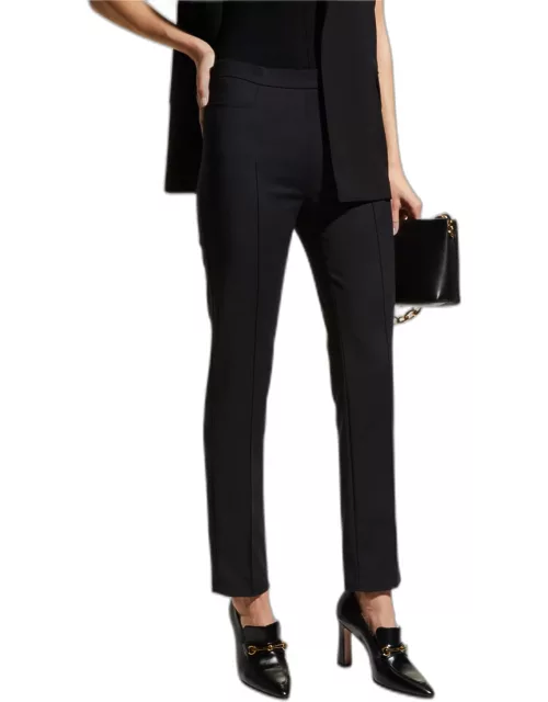 Franca Mid-Rise Cropped Pant