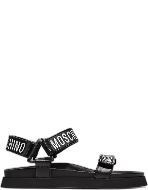 Men's Logo Tape Sandal