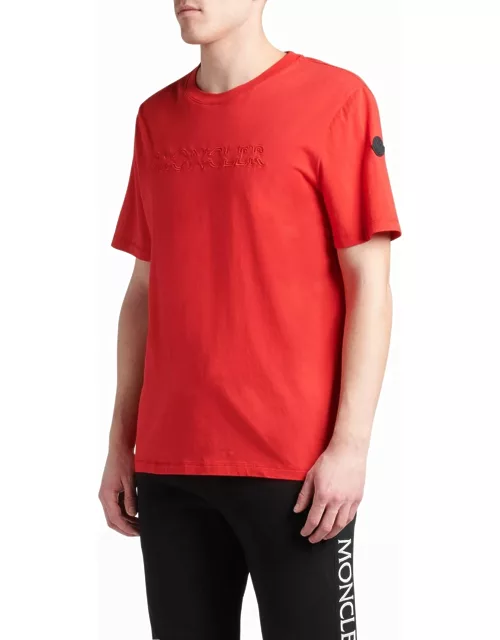Men's Embroidered Logo Crew T-Shirt
